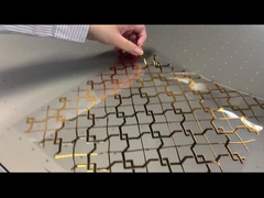 熱印用透明フィルムを印刷するUV網状ベルト機械